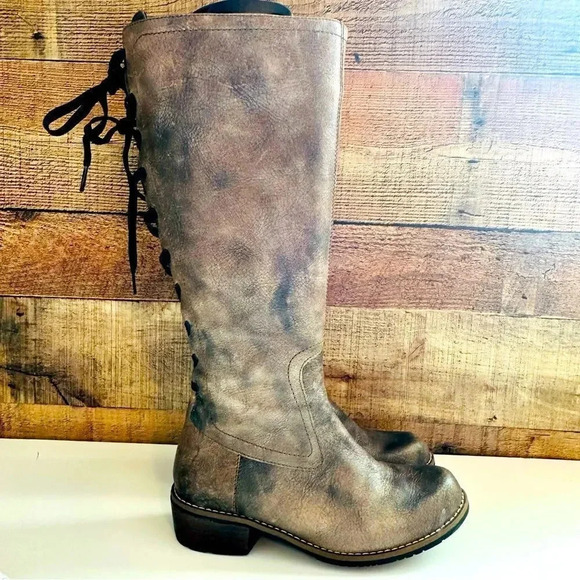 Wolky Taupe Pardo Leather Boot - Picture 2 of 10